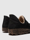 Round Toe Shoes CRUS BLACK